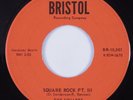Instrumental Rock & Roll Hot Rod 45 SQUARES Square Rock Pt. III BRISTOL HEAR