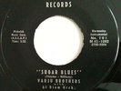 Rare Private Press ? Harmonica JAR 101 45 Varju Brothers SUGAR BLUES / SOLITUDE