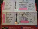 U2 stade de France 26 juillet 2017 - 2 places Pelouse - The Joshua tree tour