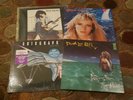 4 Vinyl Record albums Great White Autograph David Lee Roth Billy Squier 90s Rock