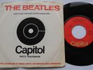 *THE BEATLES I want to hold your hand VG++ 1976 P/S CANADA ORANGE lbl 45 Forever