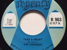 GARAGE PUNK The Townsmen TAKE A HEART Regency 45 rare Canadian KILLER mod