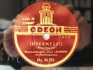 78rpm LILLI LEHMANN - Intermezzo / Du Bist die Ruh - GERMAN ODEON