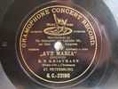 78rpm EMILIA KRISTMAN - Ave Maria (Gounod) - BLACK G&T 1902