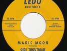 GIGI TROUTMAN Magic Moon LEDO Unknown Popcorn R&B Soul 45 Rare HEAR