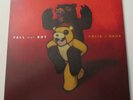 FALL OUT BOY FOLIE A DEUX VINYL GOLD/RED TRANSLUCENT WAX POSTER 2008 ISLAND NM