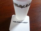 IRON MAIDEN - ED FORCE ONE DRINKING CUP AND COASTER - MINT - METALLICA SLAYER