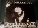 DAVID ALLAN COE Underground  ADULT ONLY Record Album LP X-RATED ((PLAYED ONCE))