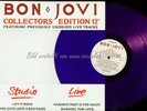 LP-- BON JOVI LET IT ROCK // LIMITED COLLECTORS // BLUE VINYL