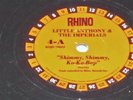 Little Anthony Imperials - Shimmy / Tears on My  78 RPM 10