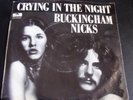 BUCKINGHAM NICKS CRYING IN THE NIGHT PROMO 45 W/ PICTURE SLEEVE FLEETWOOD MAC