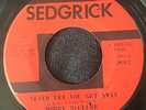 Rare Soul Funk Sedgrick 45 - Bobby McClure - Never Let You Get / Have A Little