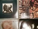 5 ORIG VAN HALEN RECORDS,  2 , WOMAN & CHLD , FAIR WARNING , 1984 , OU812 LP LOT