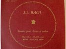 RARE DF 209/210, BACH, SONATES CLAVIER & VIOLON, MC ALAIN, MICHÈLE AUCLAIR