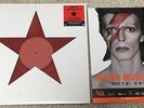 DAVID BOWIE is exclusive Japanese Black Star 12” Transparent Red Vinyl Japan