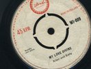 1431 ALTON & EDDY-MY LOVE DIVINE-LET ME DREAM-ISLAND-REGGAE 45 7