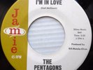 the PENTAGONS doowop 45 I'M IN LOVE b/w UNTIL THEN mint minus JAMIE FM82