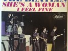 THE BEATLES SHE'S A WOMAN - I FEEL FINE 7