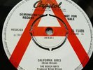 THE BEACH BOYS - CALIFORNIA GIRLS - UK 1965 CAPITOL DEMO CL 15409 UNPLAYED NM