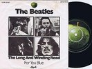 THE BEATLES The Long and Winding Road Danish 45PS 1970