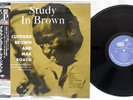 CLIFFORD BROWN & MAX ROACH STUDY IN BROWN UCJU-9072 Japan OBI Mono 200G LP