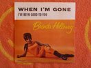 BRENDA HOLLOWAY When I'm Gone 45 rpm PICTURE SLEEVE ONLY Tamla 1965 SOUL