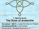 THE MISSION & ROSE OF AVALANCHE • 9 concert photos • Live in Hamburg 1987