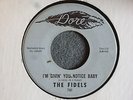 NORTHERN SOUL 45 The Fidels I'm Givin' You Notice Baby Dore 761 HEAR it
