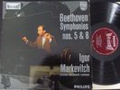 MARKEVITCH / BEETHOVEN symphonies nos 5 & 8   / PHILIPS HI-FI STEREO