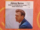 JOHNNY HORTON When It's Springtime In Alaska 45rpm PICTURE SLEEVE ONLY Blue Coat