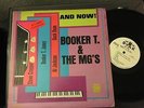 BOOKER T. & THE MGs And Now  LP MONO WHITE LABEL PROMO VG+ Stax otis redding