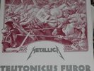 METALLICA - Teutonicus Furor - LIVE in London 1988 - BLUE VINYL - RARE