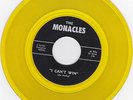 The MONACLES I can't win/Heartaches for me 1966 Garage Punk yellow vinyl HEAR