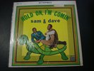 SAM & AND DAVE HOLD ON I'M COMIN LP RECORD STAX 708 DG 1ST PRESS YELLOW