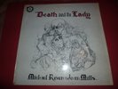 MICHAEL RAVEN & JOAN MILLS SIGNED Death & The Lady 1st issue Acid Folk LP 30/80