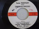1966 THE BOSTWEEDS FASTER PUSSYCAT  45 EVE PRODUCTIONS GARAGE ROCK