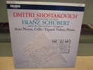Arto Noras plays Cello Sonatas: Shostakovich & Schubert ”Arpeggione” Finnish LP