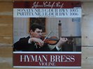 Hyman Bress-Bach-Sonata Nr.3 C-dur BWV 1005/Partita Nr.3-John Boyden Recording