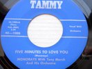 MONORAYS orig. M- TAMMY 45 FIVE MINUTES TO LOVE YOU / MY GUARDIAN ANGEL FM110