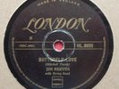 V Rare 1950s C&W 78 JIM REEVES Butterfly Love/Gold London HL 8055
