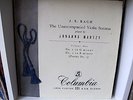 Johanna Martzy J.S. Bach Violin Sonatas Vol.1  - Columbia 33CX 1286 - Near Mint