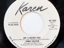 JIMMY DELPHS-AM I LOSING YOU /LOVE I WANT YOU BACK - WLP ON KAREN 70S SOUL FUNK