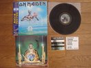 IRON MAIDEN Seventh Son Of A Seventh Son JAPAN LP w/ OBI Insert & Metal Sticker