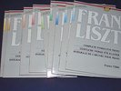 LISZT complete piano works France CLIDAT pg vol 1-9 18 lp