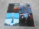 BOB SEGER-4 LP'S-VINYL-THE DISTANCE-LIKE A ROCK-BEAUTIFUL LOSER-SYSTEM