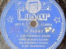 78 RPM VINTAGE FORTUNATO CHAID Y SUS GUACHARACOS LA PLUMA CUMBIA AFRO ACORDEON