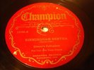 JAZZ Slemer's Collegians Birmingham Bertha/SAM LANIN Am I Blue CHAMPION 15780