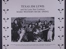 TEXAS JIM LEWIS: Make Western Music Swing, Vol. 1 LP (Germany) Country