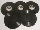 Five EDISON DIAMOND DISC 78's - Kaplan's Melodists, Conway's Band, Leola Lucey