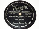SON HOUSE/WILLIE BROWN - Shetland pony bl/Make me a pallet - HERWIN 92404 -BLUES